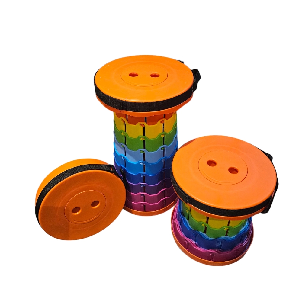 Telescopic plastic Stool